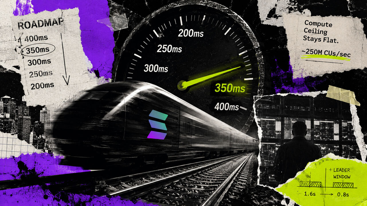 Solana Cuts Mainnet Slot Time to 350ms, With Faster Speeds on the Way