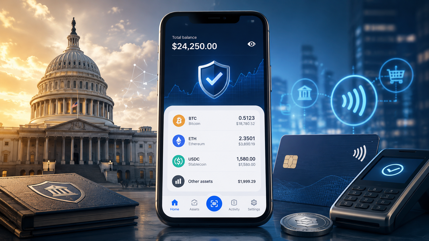 Senate Panel Advances Crypto Market Clarity Bill, Floor Fight Looms
