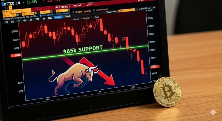 Bitcoin Slips Below $72,500 After Failing to Hold $73,500 Support