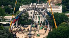 White House Breaks Ground on UFC Arena for 250th Anniversary Cage Fight