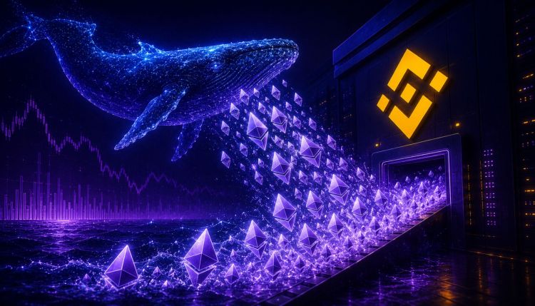 225,000 ETH Hits Binance in Single Day — Largest Net Inflow in Six Months