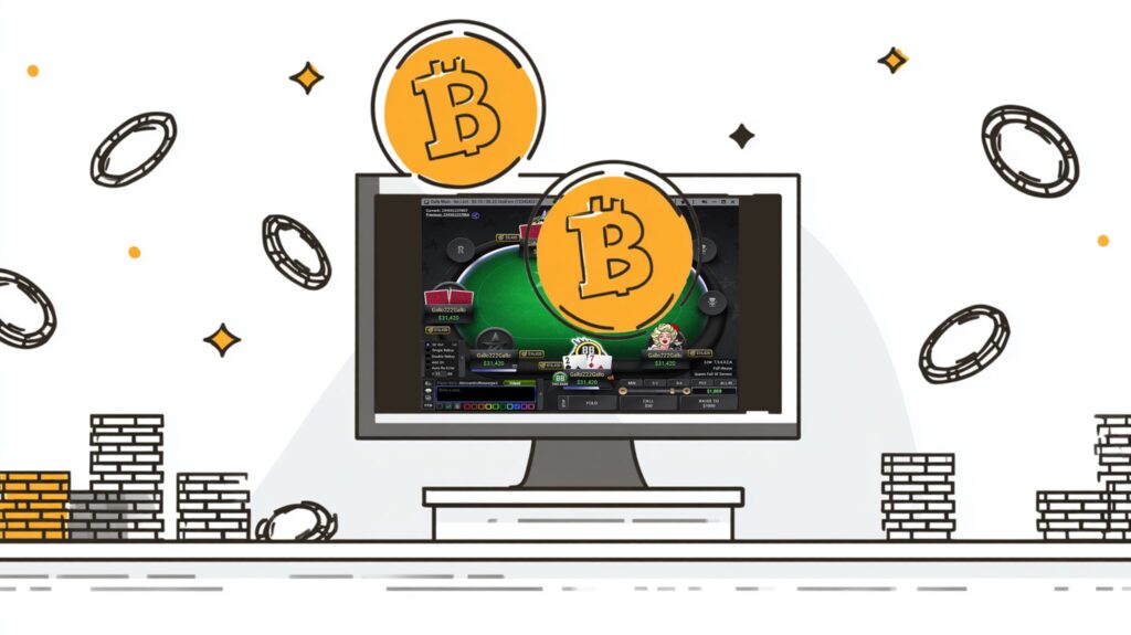 Bitcoin’s Role in Online Poker Endures as Foundational Payment Model