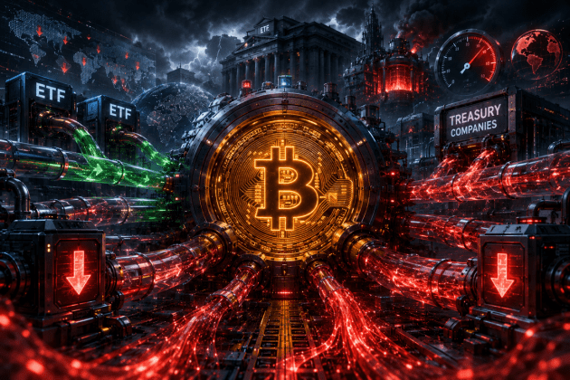 Bitcoin Institutional Buying Turns Negative as ETF Outflows Follow CPI Surprise