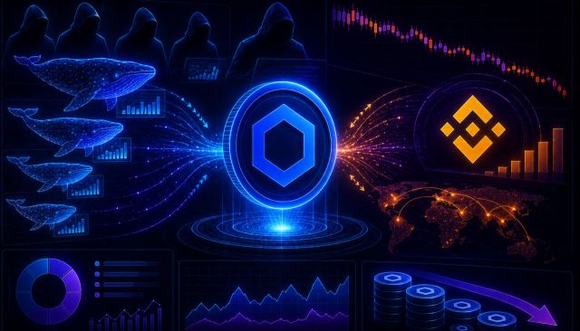 Chainlinkが10ドル割れ、Binanceからの流出額が2025年以来の最高水準に