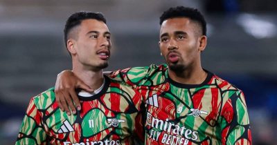 Arsenal Without Martinelli and Jesus for Man City Clash