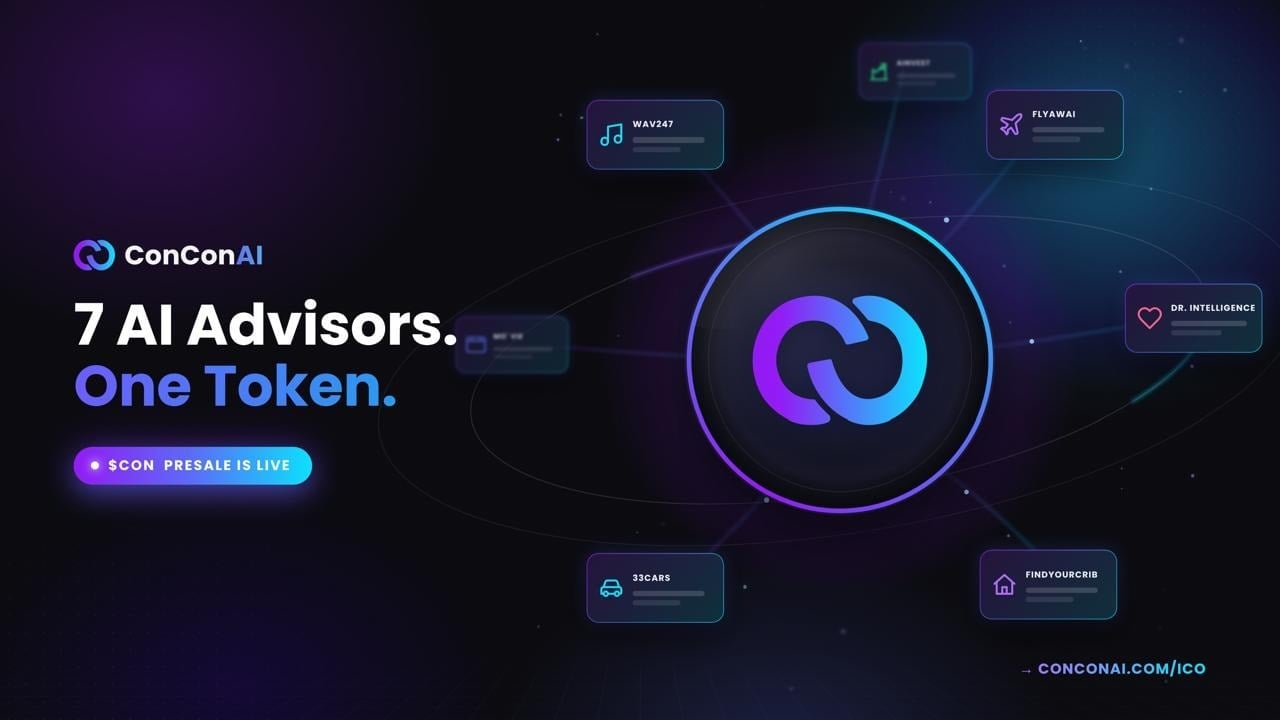 ConConAI Sets Nov. 12 Listing for $CON as Presale Opens at $0.005