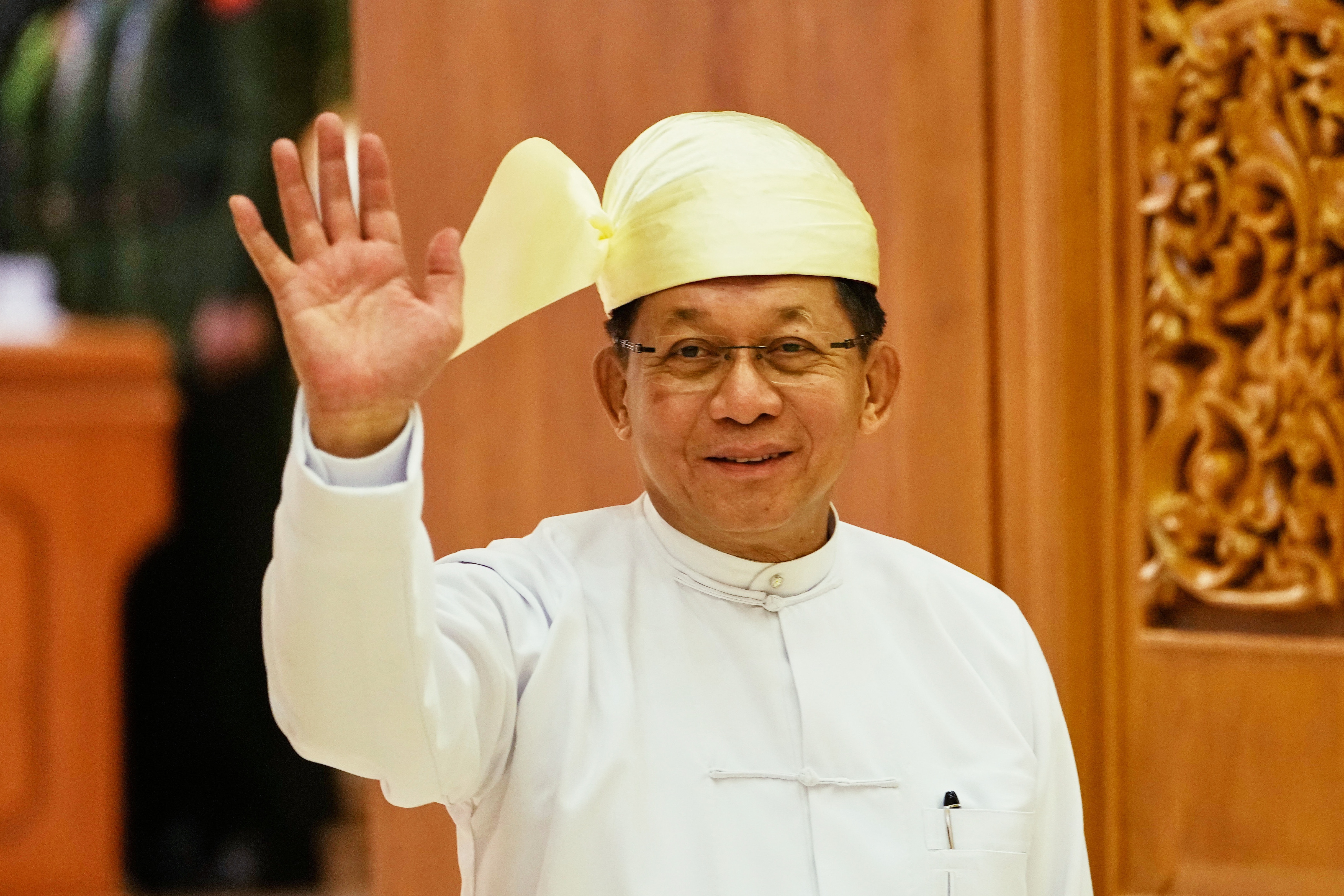 Myanmar Junta Chief Visits India in First Foreign Trip Since Seizing Power