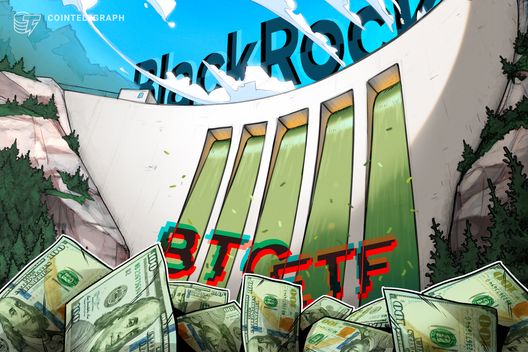 BlackRock's Bitcoin ETF Sees Near-Record Outflows as BTC Dips Below $75,000