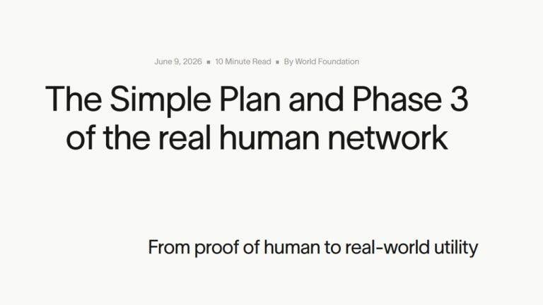 World Launches Phase 3, Brings Proof-of-Human Feature to Apps