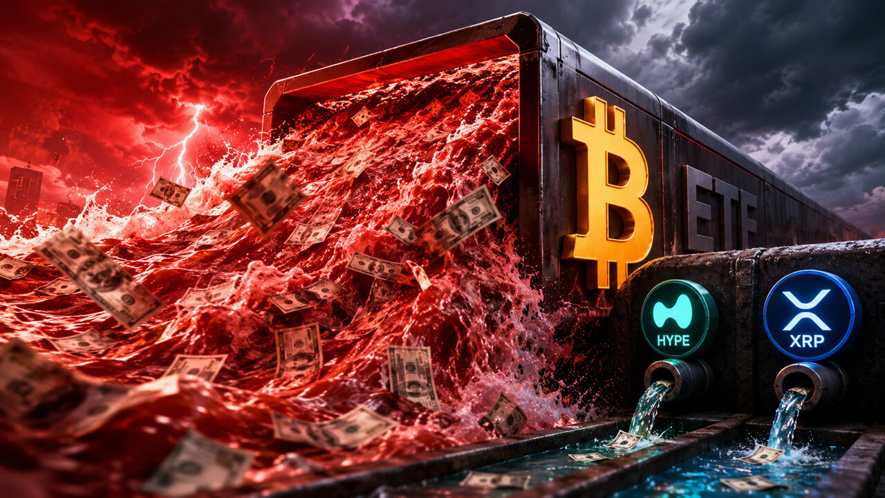 Bitcoin ETFs bleed $2.3B in June as Hyperliquid, XRP products draw modest flows