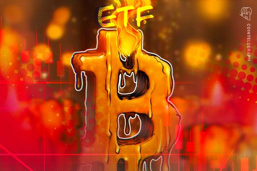 US Bitcoin ETFs Log $1.55B in Outflows Over Six Days, 2026 Net Inflows Shrink to $536M