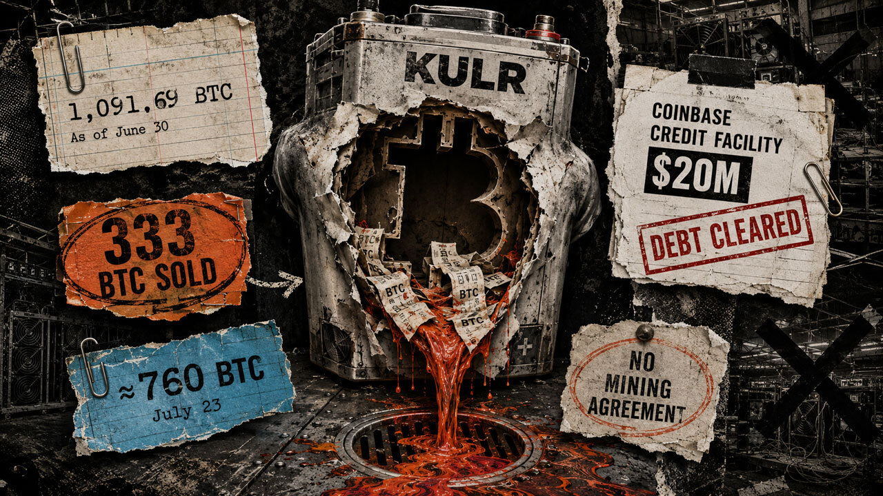 KULR Exits Bitcoin Mining, Repays Coinbase Debt, Begins Selling BTC