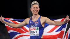 Amy Hunt Wins Four Golds at European Athletics Championships
