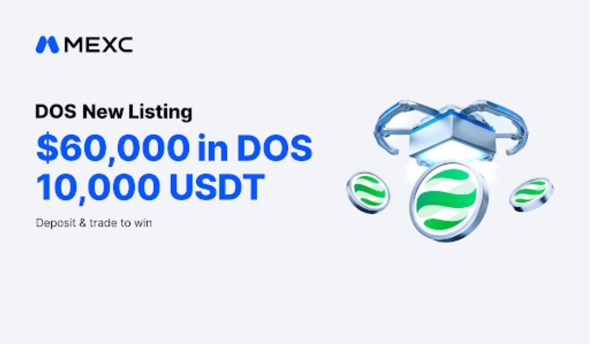 MEXC Lists DAPPOS (DOS) With $60K in Airdrop Rewards