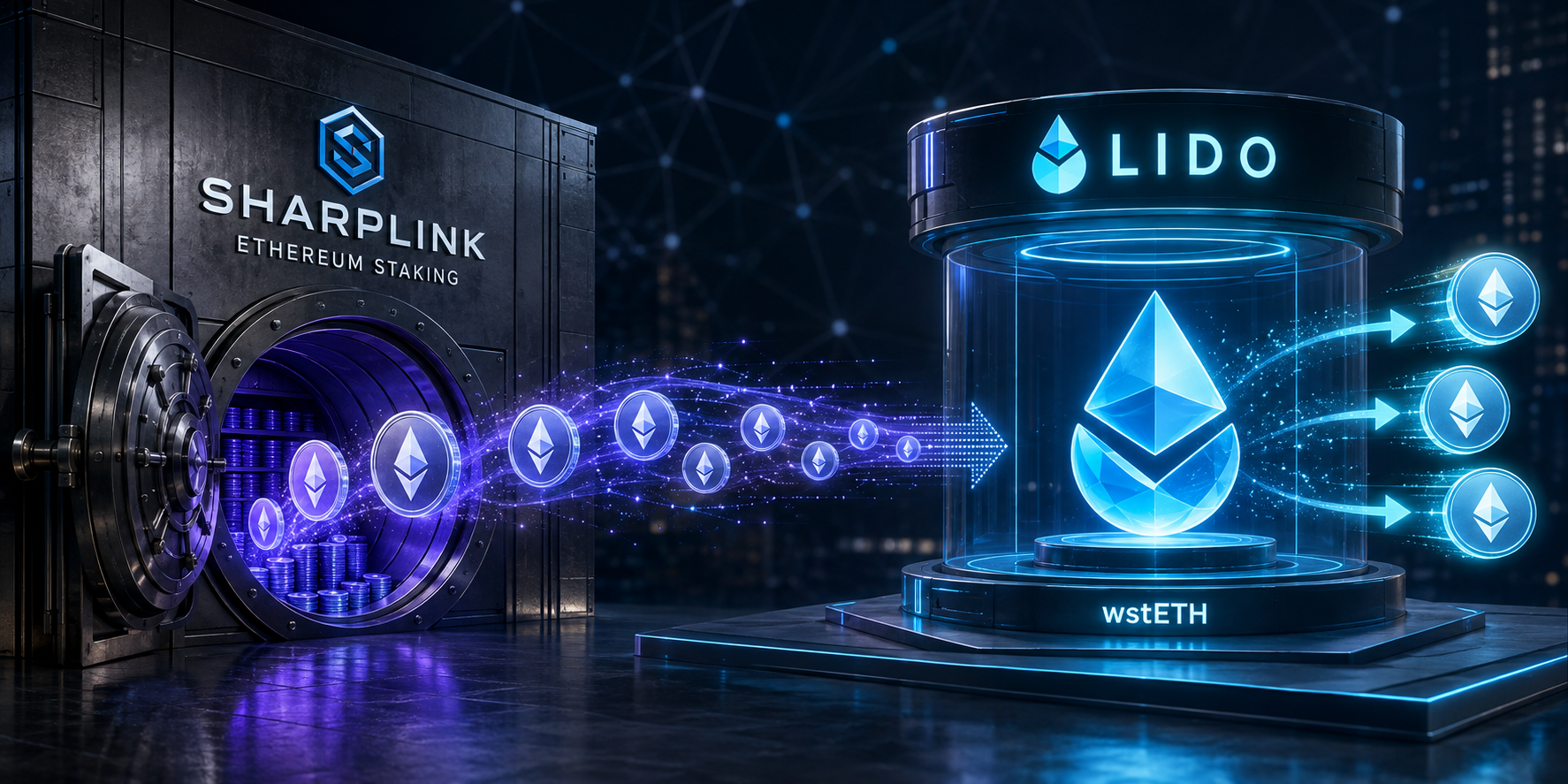 SharpLink Gaming to Stake $200M in Ethereum via Lido, Anchorage Digital Holds Custody