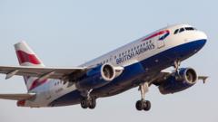 British Airways Jet Turns Back After Cracked Window, Lands Safely at Gatwick