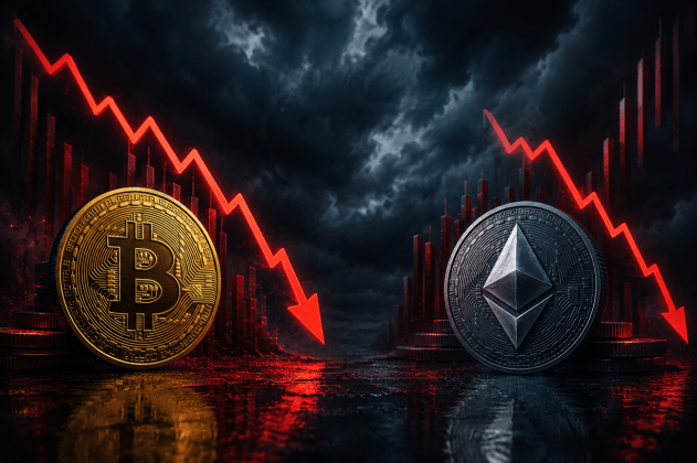 Bitcoin and Ethereum ETFs Extend Outflow Streaks as Macro Headwinds Build