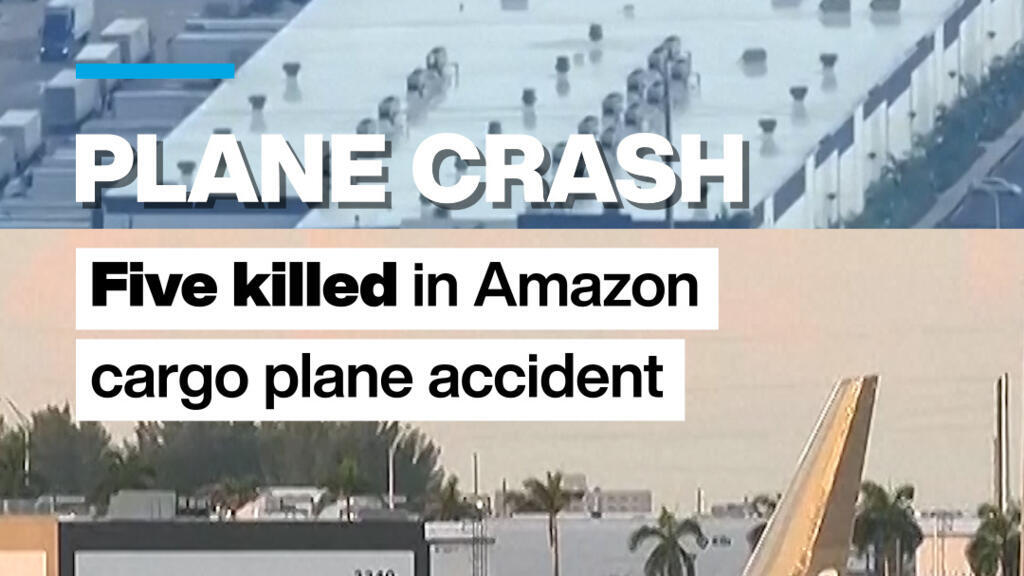 Amazon Prime Air Crash Kills Five at Miami International Airport