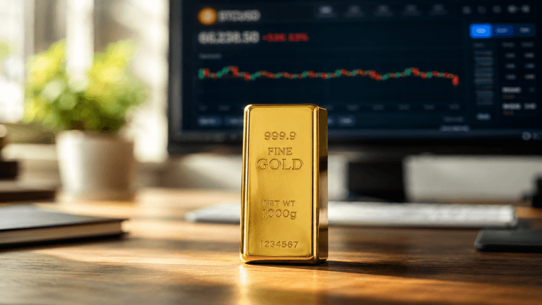 Gold Makes Its Move While Bitcoin Sits Still