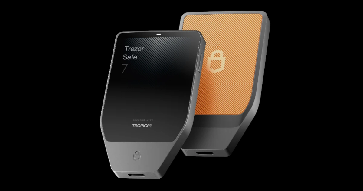 Trezor's Safe 7 Ships With a 20-Word Backup and Two Firmware Tracks