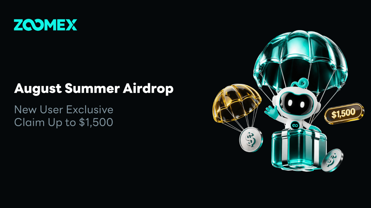 Zoomex Launches August Summer Airdrop with Up to $1,500 in Rewards