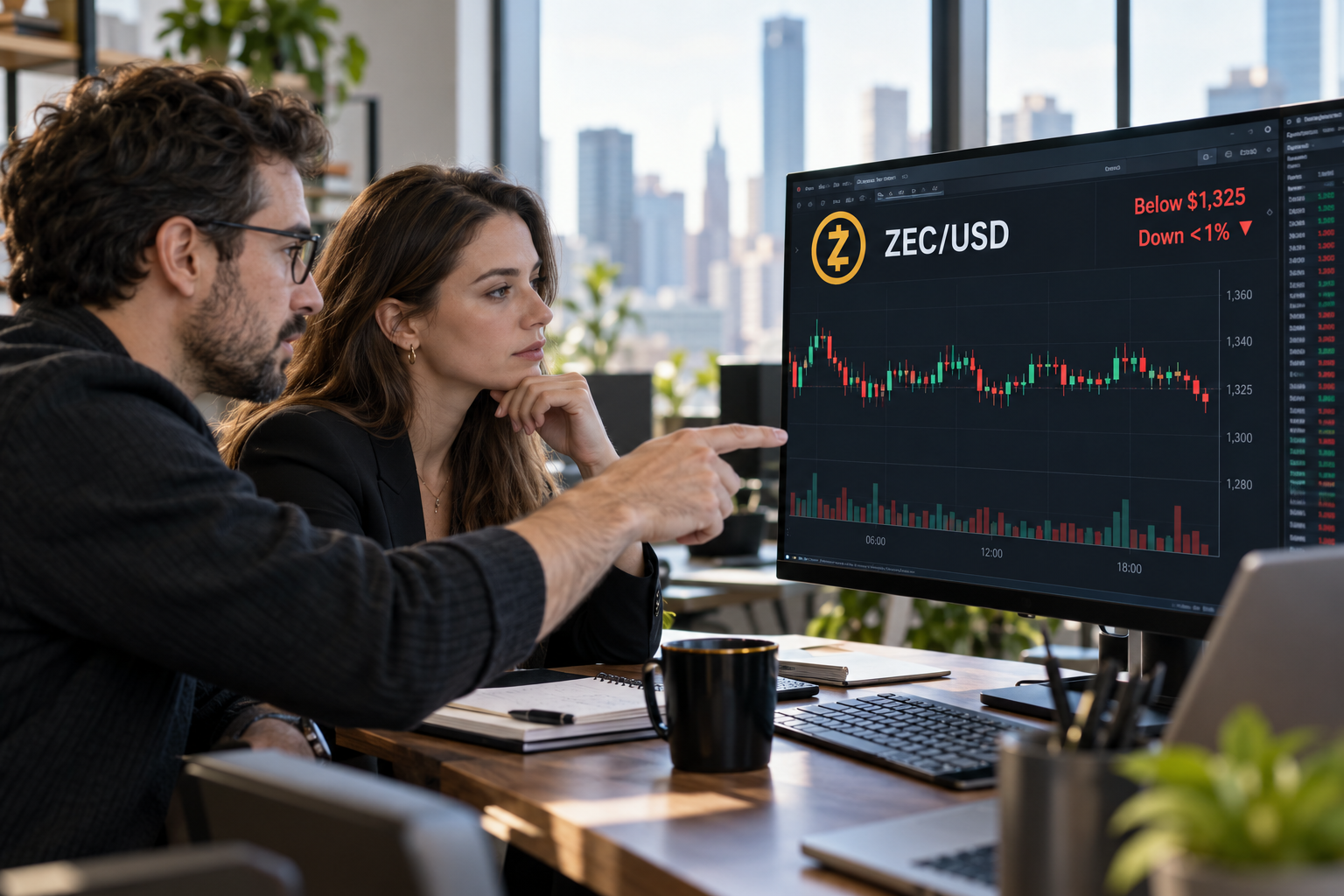 Zcash Holds Near $1,348 as NU7 Upgrade Hits Testnet and Grayscale Outflows Slow