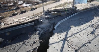 Russian Strike on Kharkiv Suburbs Kills Three, Injures 16