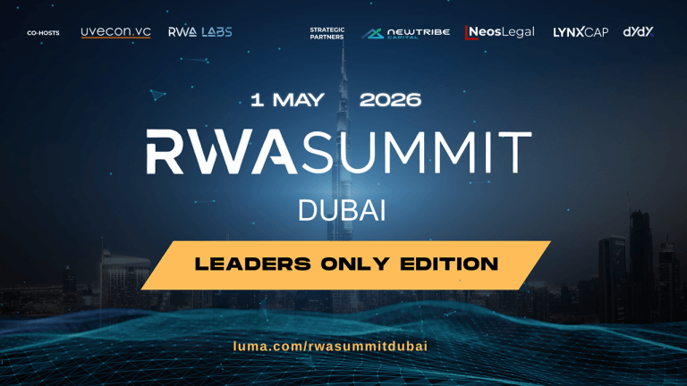 Dubai to Host Real‑World Assets Summit on May 1, 2026