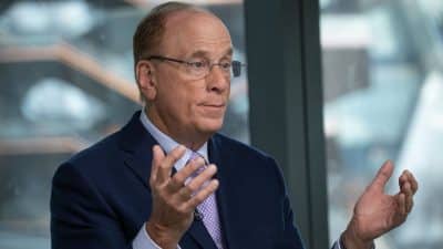 BlackRock CEO Larry Fink Says No AI Bubble, Urges Faster Investment