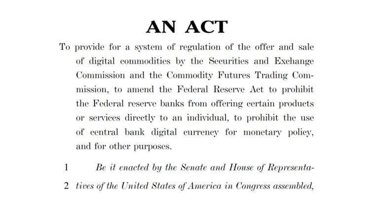 Esper: CLARITY Act Extends Patriot Act Powers to Digital Assets