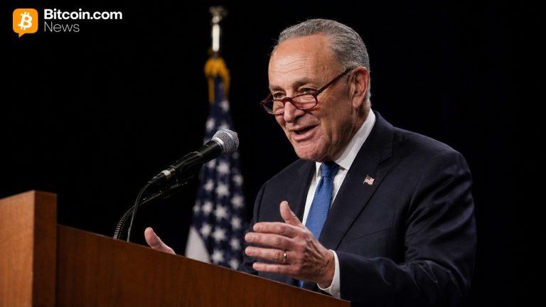 Schumer Signals Support for Crypto Bill as Congress Tackles CLARITY and GENIUS Acts