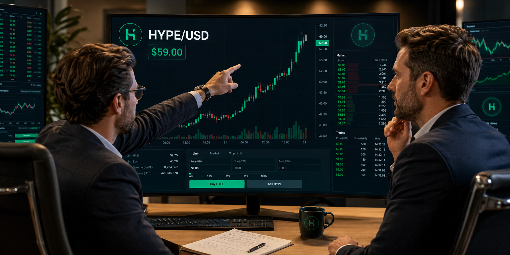 Hyperliquid Trades Above $58 as Policy Arm Urges SEC to Open Pre-IPO Perpetual Markets