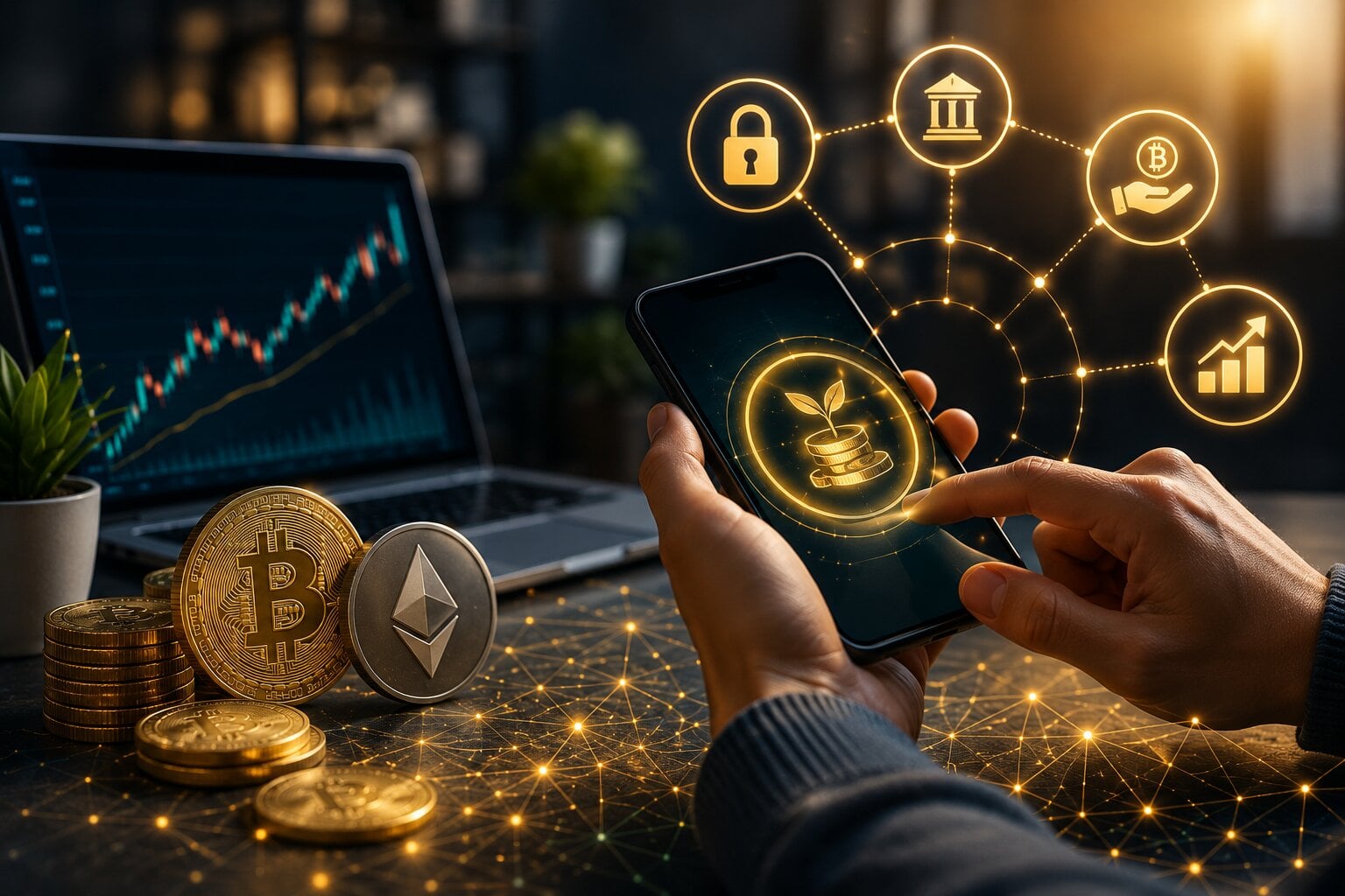 Four Crypto Passive Income Methods and Their Hidden Risks
