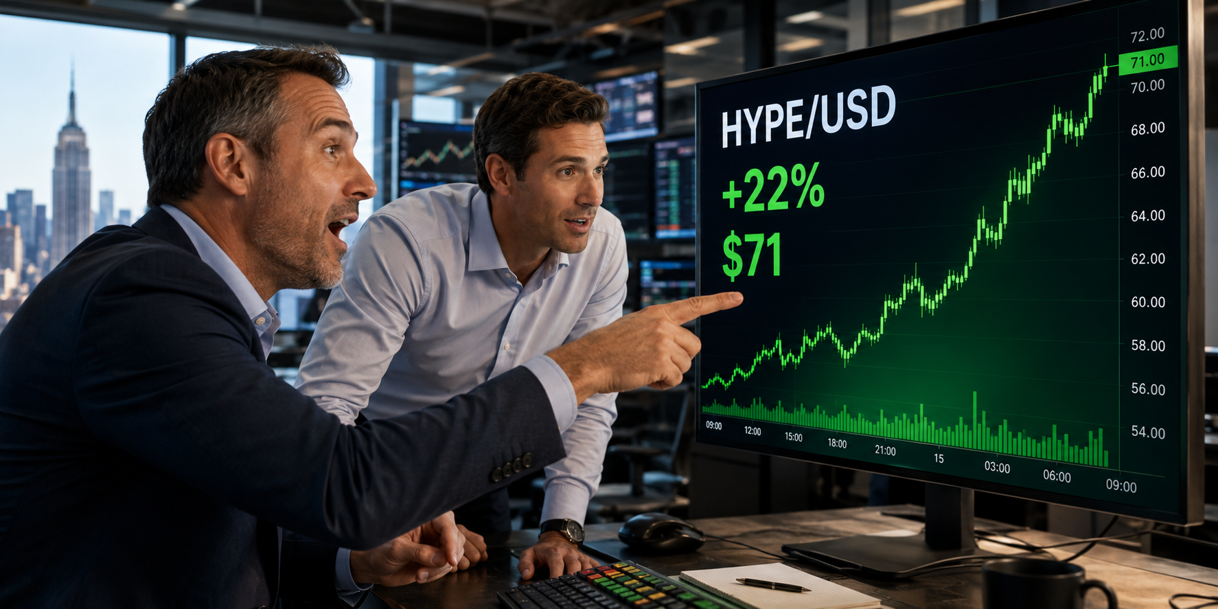 HYPE Jumps 22% After Trump Says CFTC Is Working to Bring Hyperliquid to US