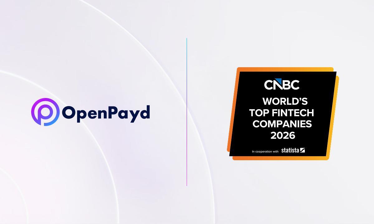 OpenPayd Named to CNBC's World's Top Fintech Companies 2026