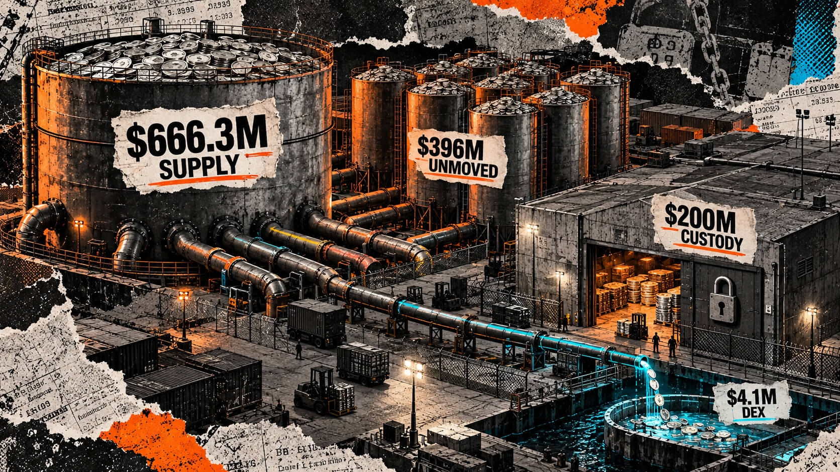 Open USD's First Week: $666M Outstanding, but 74% Sits in Ten Wallets