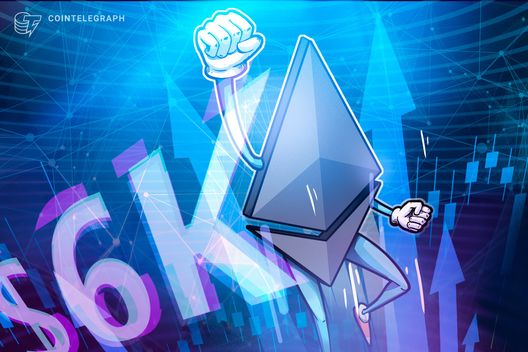 Ethereum Projected to Hit $6,000 Amid Tightening Supply and Rising Institutional Demand