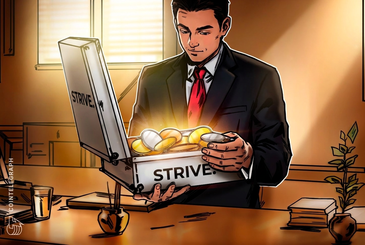 Strive Adds 1,110 Bitcoin to Treasury, Holdings Top 21,000 BTC