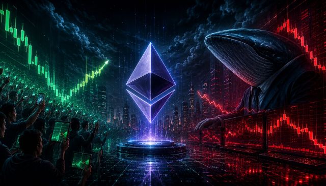 Ethereum Sinks Below $1,800 as Whale Distribution Overwhelms Retail Accumulation