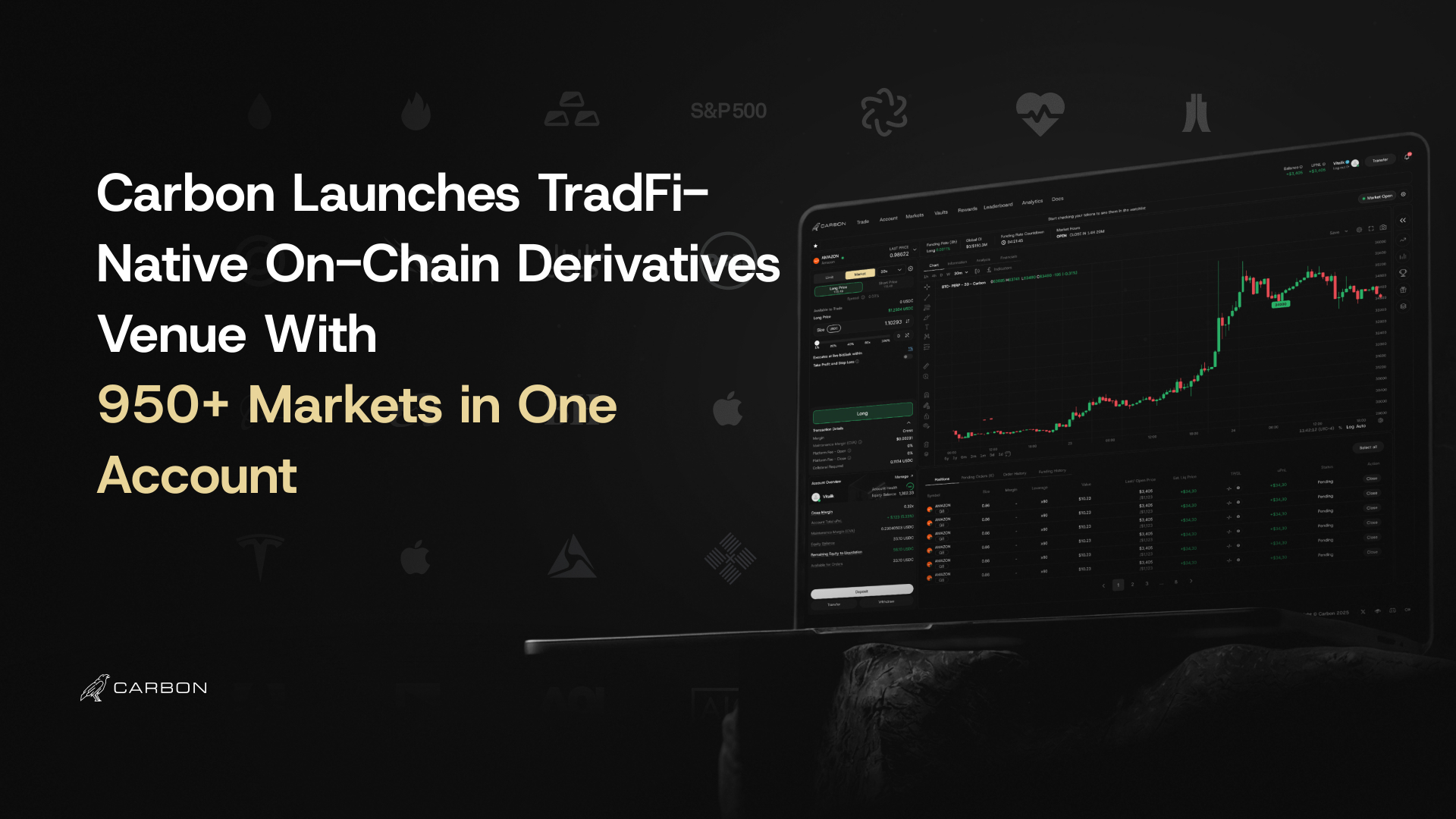 Carbon Brings Traditional Finance Markets On-Chain With Hedged Trading