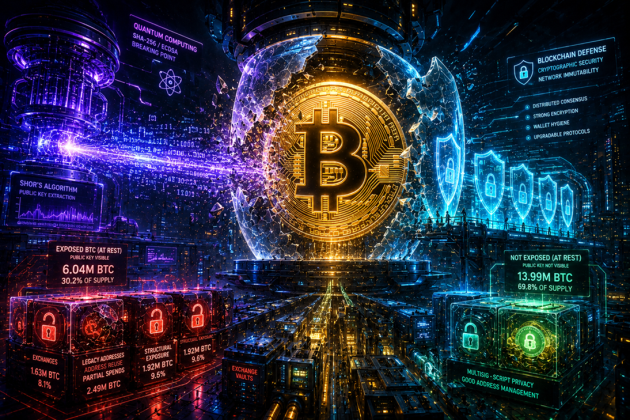 Over 30% of Bitcoin Supply Exposed to Quantum Risk, Glassnode Estimates