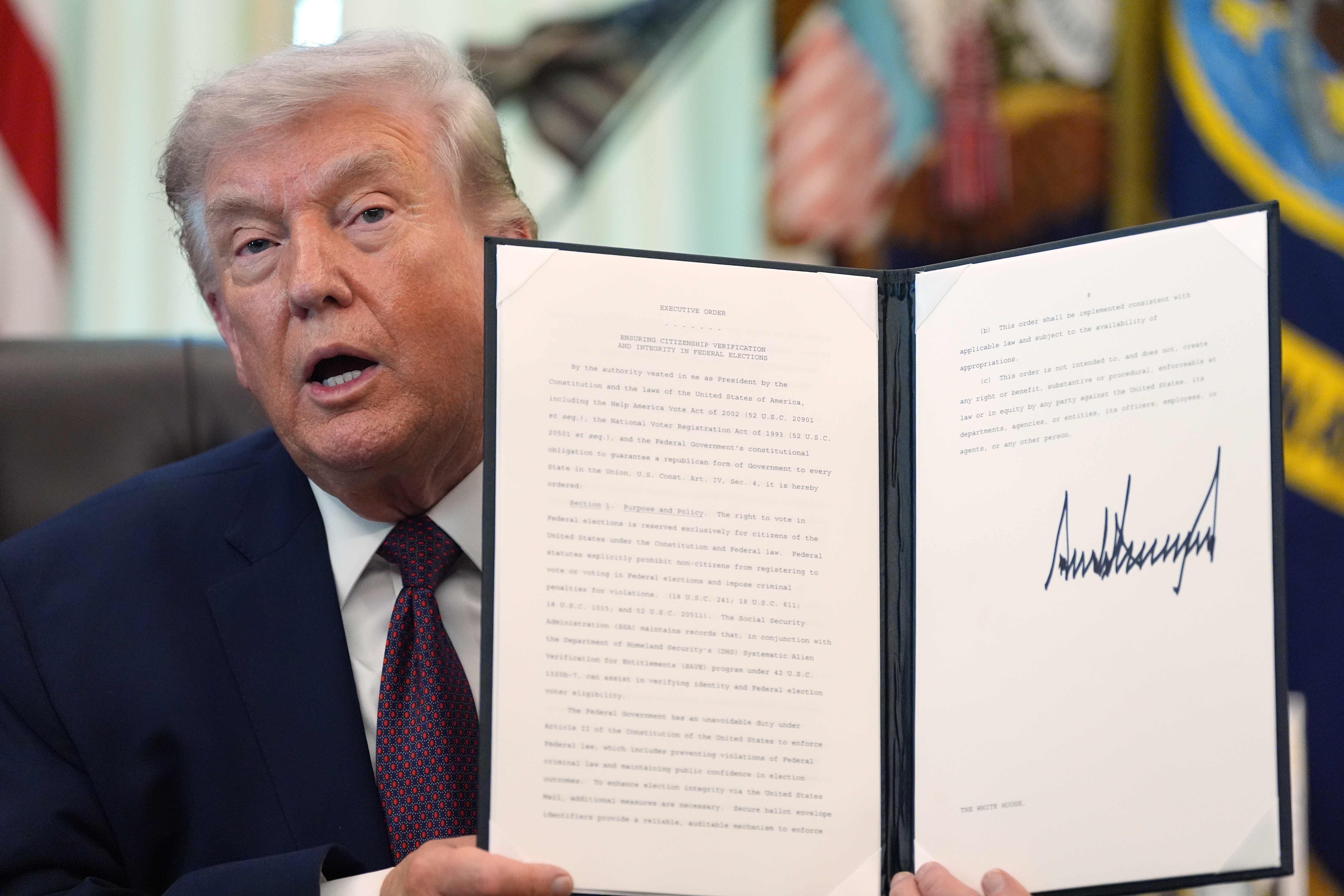 D.C. Judge Declines to Block Trump's Voting Order, Legal Reasoning May Open Door for Crypto Executive Actions