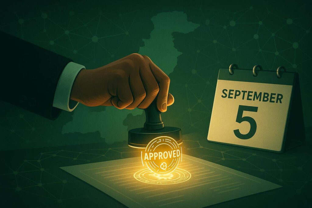 Pakistan Launches Crypto Licensing Portal, Sets September 5 Deadline for Firms