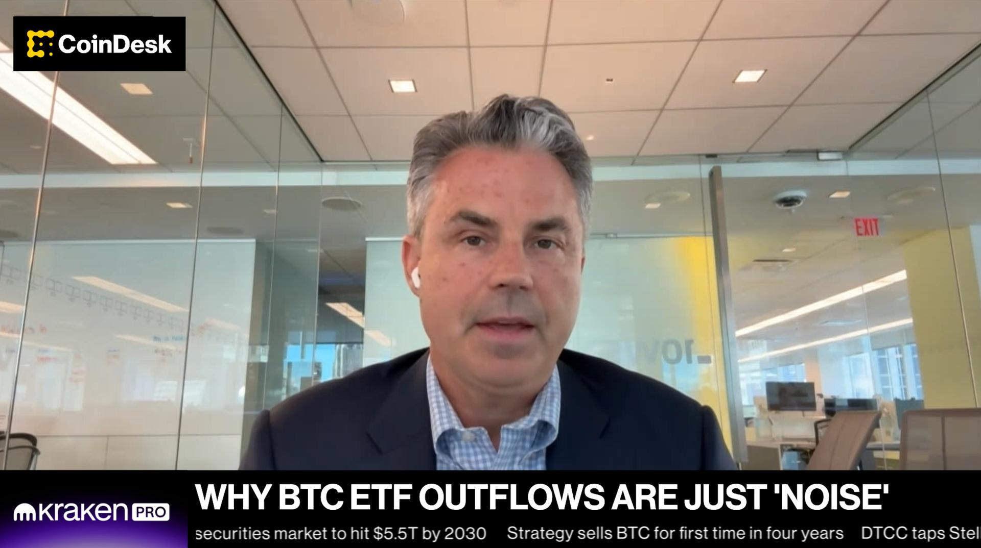 Bloomberg Analyst Balchunas Calls Bitcoin ETF Outflows 'Temporary Noise', Institutional Trend Intact