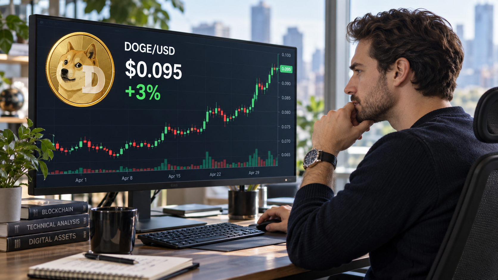 Dogecoin Holds Above $0.096 as ETF Inflows Reach a Third Straight Week