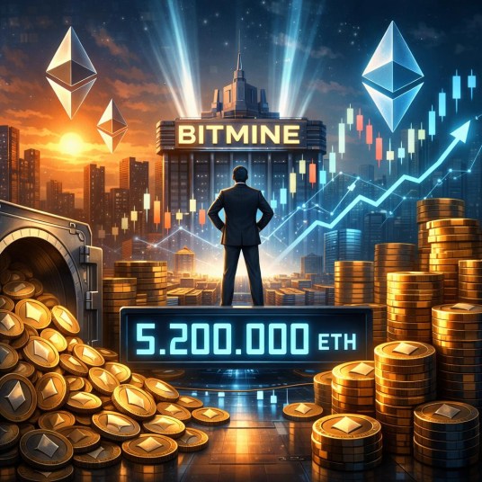 Bitmine Immersion Holds 4.31% of All Ether, Stakes 4.7M ETH