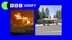 BBC Verify Uses Before-and-After Imagery to Assess Spokane Wildfire Damage
