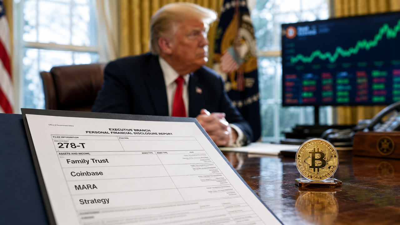 Trump Family Trust Loaded Up on Crypto Stocks in Q1, Disclosure Shows