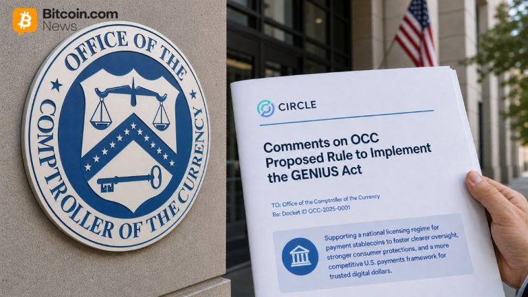 Circle Urges OCC to Finalize Clear Stablecoin Rules Under GENIUS Act