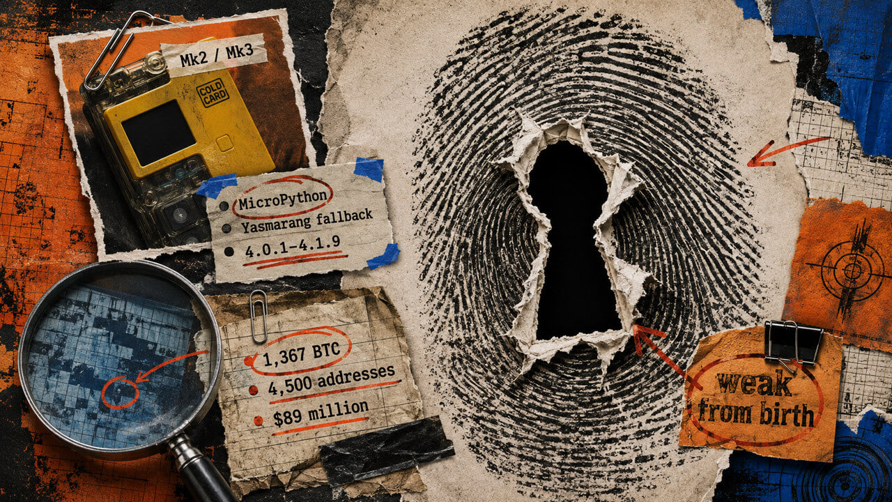 Coldcard Firmware Bug Exposed $130M in Crypto, Forcing Mass Wallet Migration